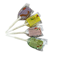 BugBites Real Australian Edible Lollipop - Lemon with Cricket - Chile Mojo