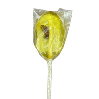 BugBites Real Australian Edible Lollipop - Lemon with Cricket - Chile Mojo