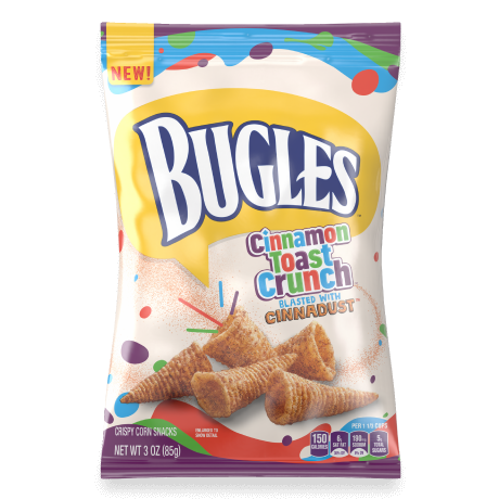 Bugles Cinnamon Toast Crunch Corn Snack 85gm