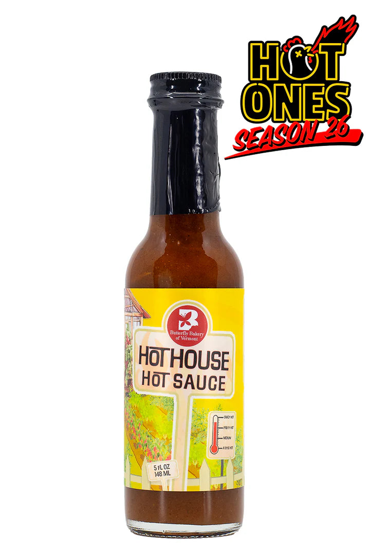 Hot House Hot Sauce by Butterfly Bakery of Vermont - 148ml (5oz)