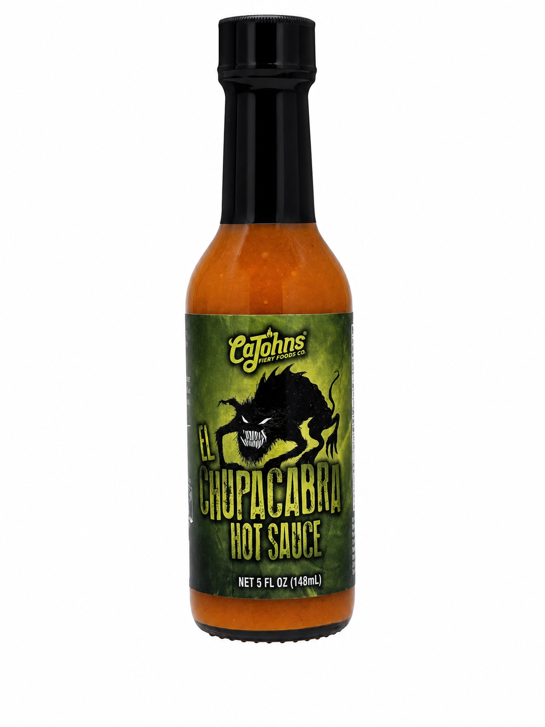 CaJohns El Chupacabra Hot Sauce 5oz (148ml)