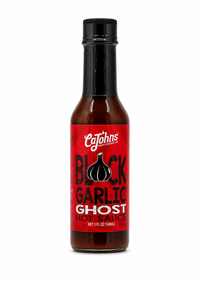 CaJohns Black Garlic GHOST Hot Sauce 148ml (5oz)
