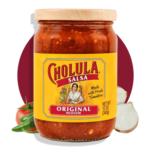 Cholula Medium Original Salsa Rojo 340gm - Chile Mojo