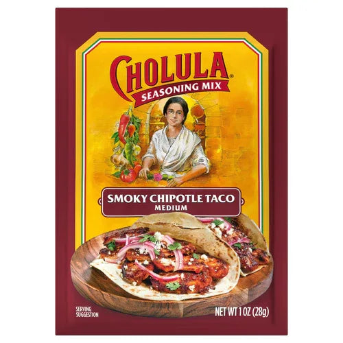 Cholula Seasoning Mix - Smoky Chipotle Taco 28gm - Chile Mojo