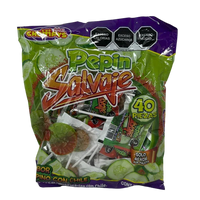 Chompys Pepin Salvaje - Spicy Cucumber Lollipop - Chile Mojo