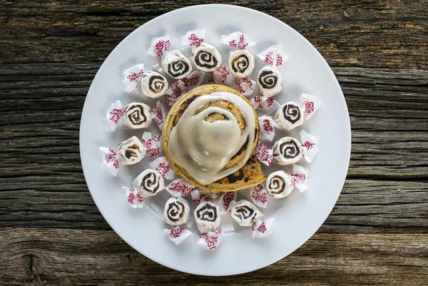 Salt Water Taffy - Cinnamon Roll 10 pieces (70gm) - Chile Mojo