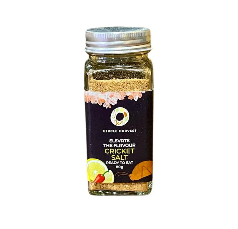 Circle Harvest Chipotle Cricket Seasoning Salt 80gm - Chile Mojo