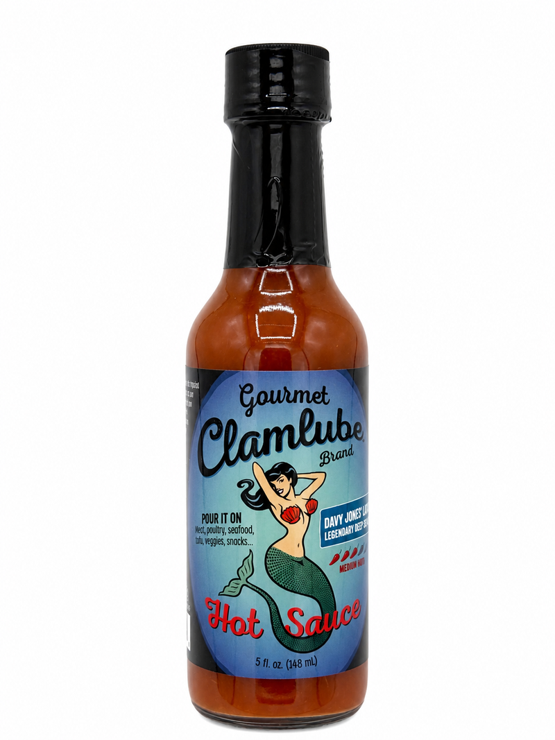Gourmet Clamlube Davy Jones Locker Hot Sauce 148ml (5oz.)