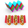 Colourful Plastic Taco Holder Tray - Chile Mojo
