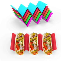 Colourful Plastic Taco Holder Tray - Chile Mojo