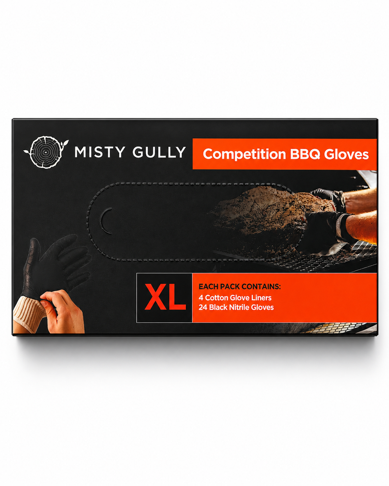 Competition BBQ Gloves XL x 24 with 4 cotton glove liners