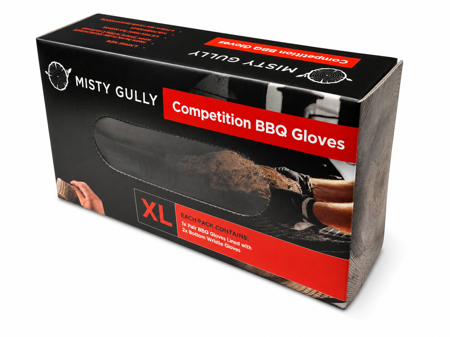 Competition BBQ Gloves XL x 24 with 4 cotton glove liners