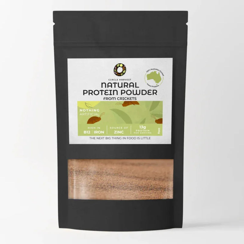 Circle Harvest Cricket Natural Protein Powder 200gm - Chile Mojo
