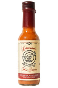 Dawsons Hot Sauce - Cedar Smoked Garlic 155ml - Chile Mojo