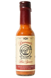 Dawsons Hot Sauce - Cedar Smoked Garlic 155ml - Chile Mojo