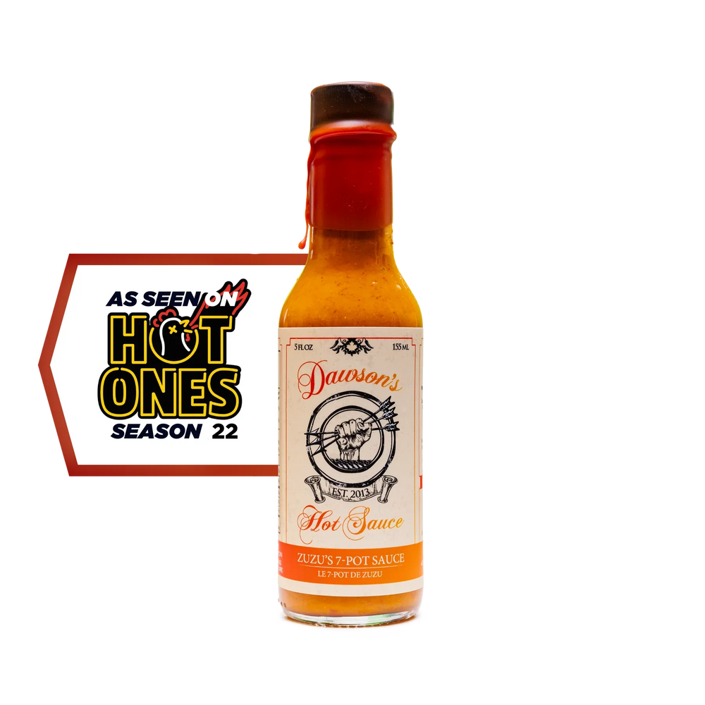 Dawsons Hot Sauce - Zuzus 7-Pot Sauce 155ml - Chile Mojo