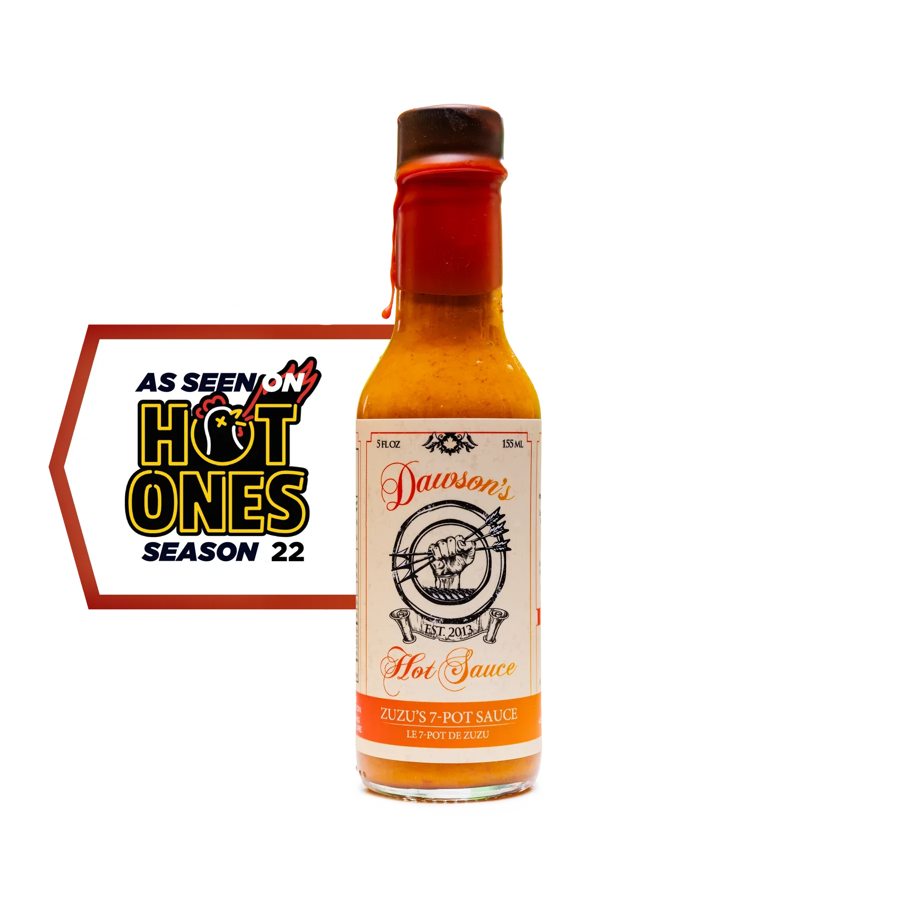 Dawsons Hot Sauce - Zuzus 7-Pot Sauce 155ml - Chile Mojo