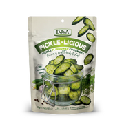 Pickle-licious Pickle Flavoured cucumber chips 50gm - Chile Mojo
