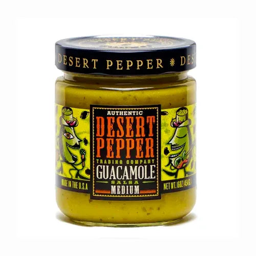 Desert Pepper Guacamole Salsa 16oz (454gm) - Chile Mojo