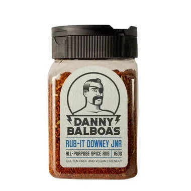Danny Balboas Rub-It Downey Jnr All Purpose Spice Rub 150gm - Chile Mojo