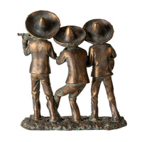 Day of the Dead Bronze Look Mariachi Trio - Chile Mojo