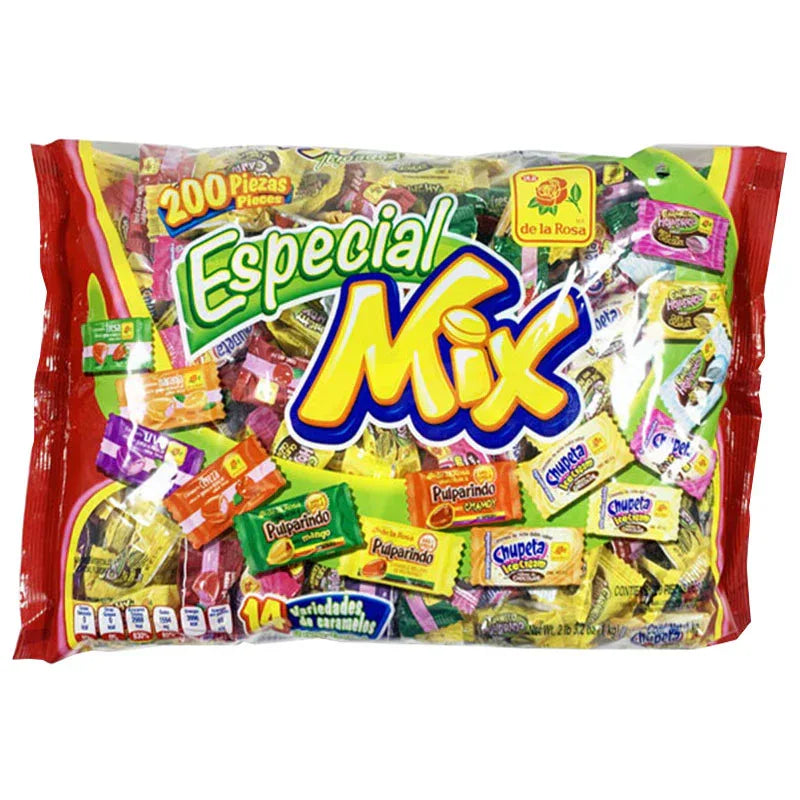 De La Rosa Especial 14 Varieties Mix - 200pc 1kg - Chile Mojo