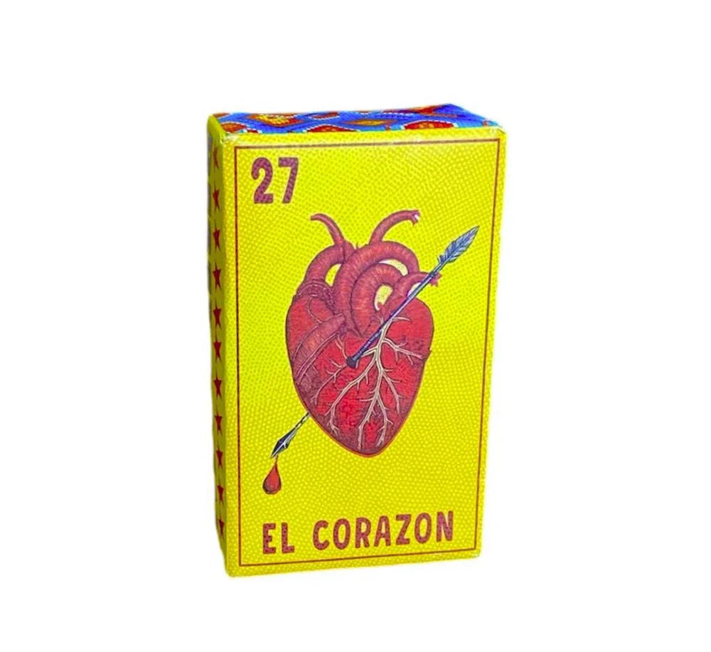 Desert Star Soap - Mexican Loteria El Corazon - Chile Mojo