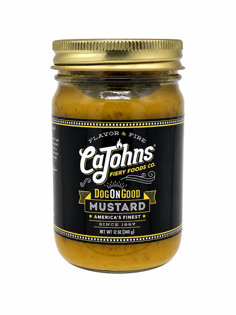 Cajohns DogOnGood Mustard 340g (12oz.)