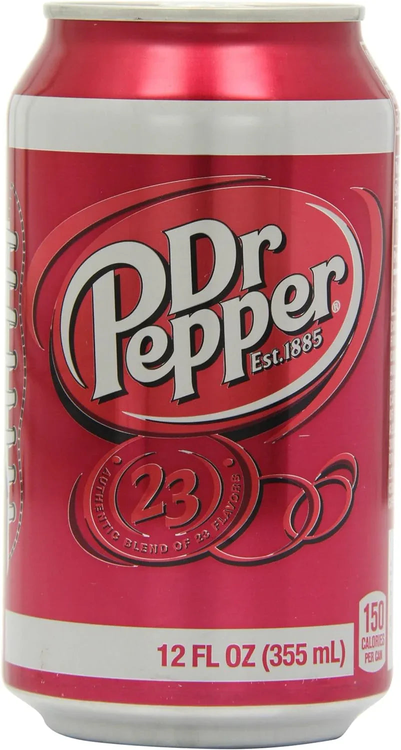 Dr Pepper soda Original 355ml - Chile Mojo