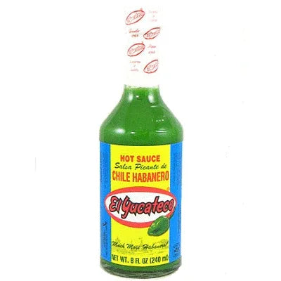 El Yucateco Green Habanero 236ml (8oz) - Chile Mojo