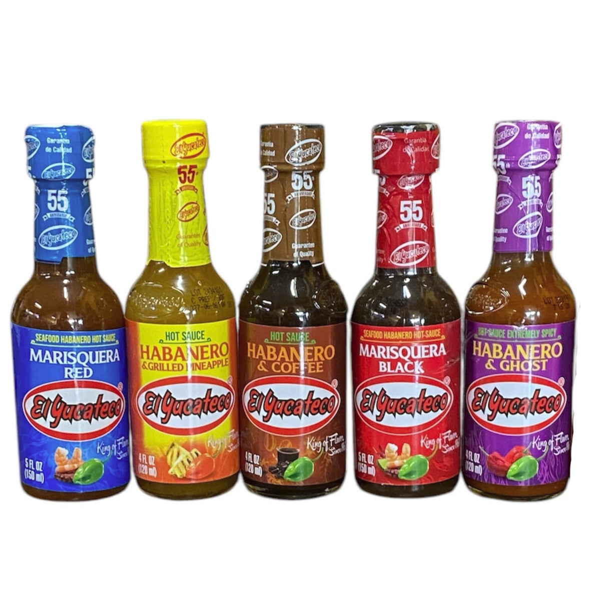 El Yucateco New Flavours - 5 sauce set