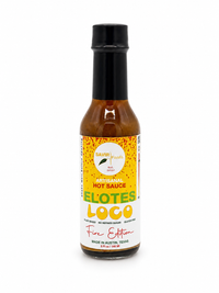 Savir Foods Elotes Loco Fire Hot Sauce 5oz (148ml)