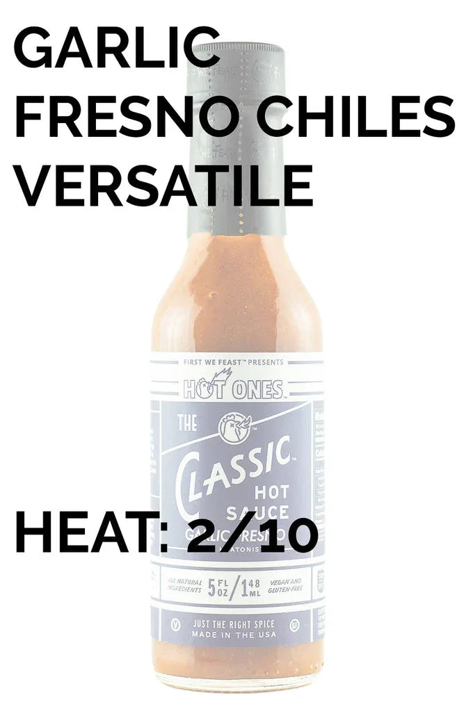 The Classic Garlic Fresno: The Hot Ones Sauce 5oz (148ml) - Chile Mojo