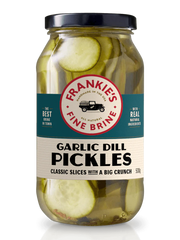 Frankies Fine Brine - Garlic Dill Pickles (500gm)