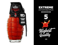 The Generals Hot Sauce Grenade - Reaper Actual Hot Sauce 180ml (6oz) - Chile Mojo
