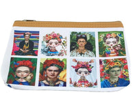 Faces of Frida Make-up Bag 19cm x 13cm - Chile Mojo