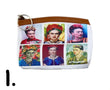 Faces of Frida Coin Purse 13cm x 10cm - Chile Mojo