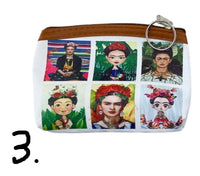 Faces of Frida Coin Purse 13cm x 10cm - Chile Mojo
