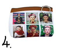 Faces of Frida Coin Purse 13cm x 10cm - Chile Mojo