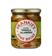 Frankies Fine Brine - Smokin Tequila Pickled Jalapenos 16oz (453gm) - Chile Mojo