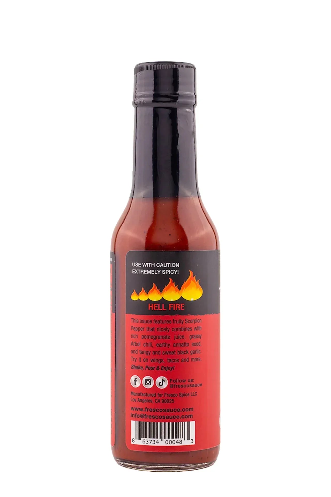 Arbol Scorpion by Fresco Sauce 148ml (5oz) - Chile Mojo