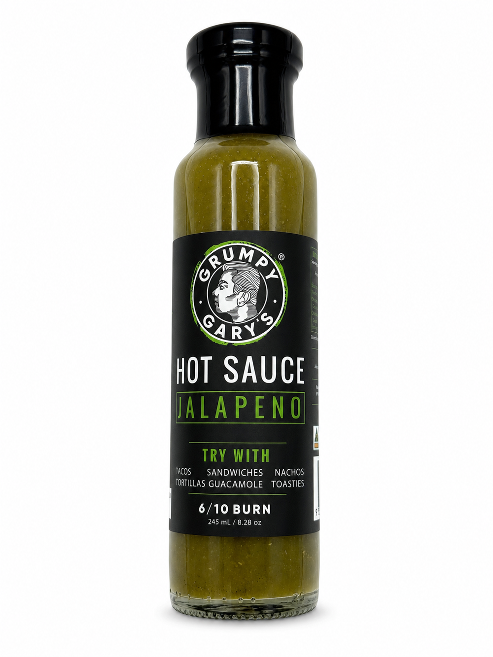 Grumpy Gary Jalapeno Hot Sauce 250ml