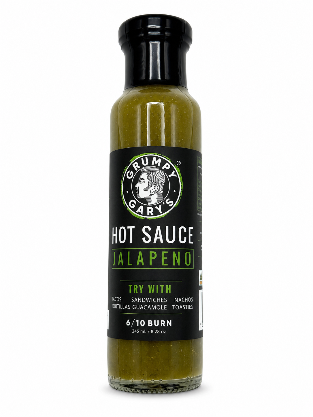 Grumpy Gary Jalapeno Hot Sauce 250ml