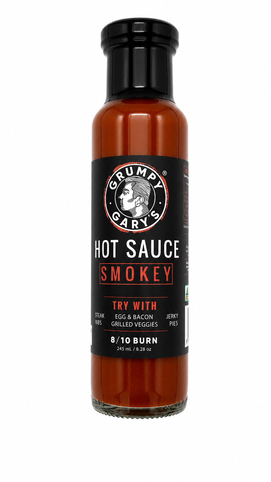 Grumpy Gary Smokey Hot Sauce 250ml