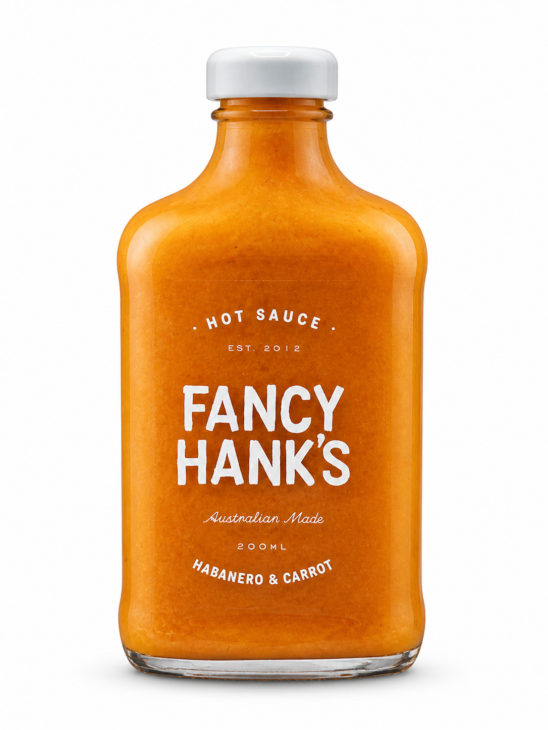 Fancy Hanks Habanero Carrot Hot Sauce 200ml