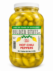 Golden State Hot Chili Peppers 1 gallon (3.9kg)