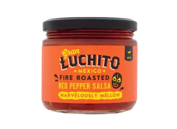 Gran Luchito Mild Fire Roasted Red Pepper Salsa 300gm - Chile Mojo