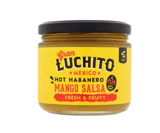 Gran Luchito Hot Mango Habanero Salsa 300gm - Chile Mojo