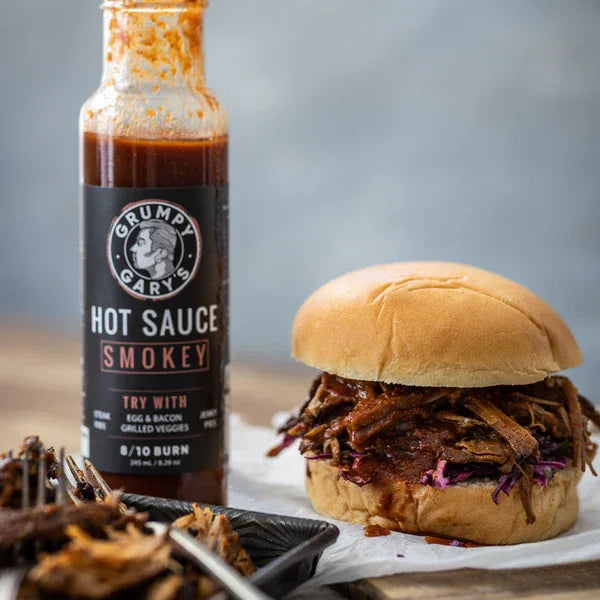 Grumpy Gary Smokey Hot Sauce 250ml - Chile Mojo