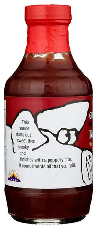 Grumpys Red Bold XX Kansas Style BBQ Sauce 16oz (454gm) - Chile Mojo